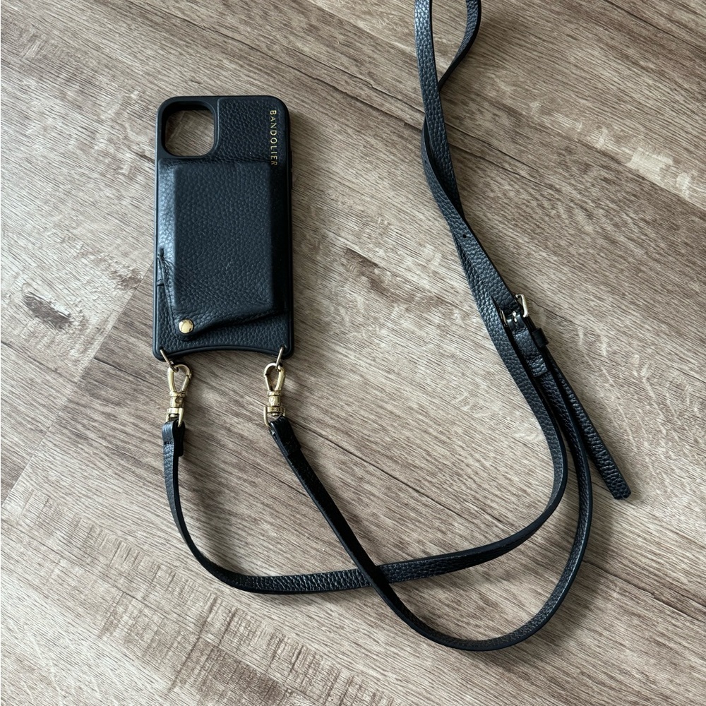 Bandolier iPhone 11 case with strap